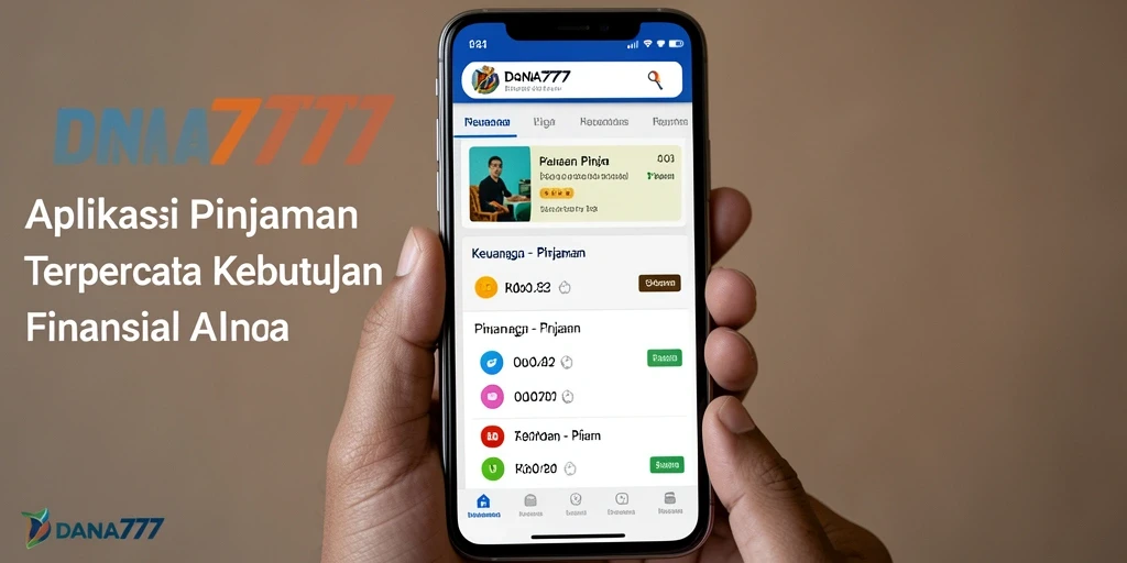 Antarmuka DANA777 yang sederhana dan mudah digunakan.
