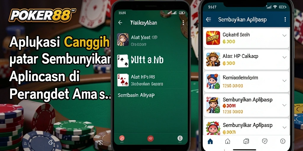 Tampilan antarmuka POKER88 yang intuitif dan mudah digunakan.
