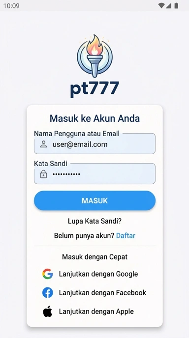 Panduan Masuk Akun pt777 untuk Pengguna Android